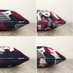 - Sonil-K4luset307-Gorsel2 - Realhomes Kadın Figurlu Kalem Desenli 4'lü Çift Taraflı Şönil Yastık Kırlent Kılıf Seti Realhomes