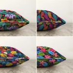 - Sonil-K4luset308-Gorsel2 - Realhomes  Renkli Tüyler 4'lü Çift Taraflı Şönil Yastık Kırlent Kılıf Seti Realhomes