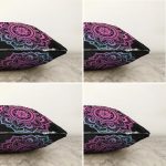 - Sonil-K4luset41-Gorsel2 - Realhomes  Neon Mandala Tasarım Dijital Baskılı Modern 4'Lü Çift Taraflı Şönil Yastık Kırlent Kılıf Seti Realhomes