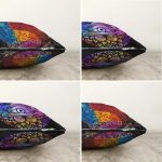 - Sonil-K4luset42-Gorsel2 - Realhomes  Realhomes Çift Taraflı Denge İkon Motif Tasarımlı Dekoratif 4'Lü Şönil Yastık Kırlent Kılıf Seti Realhomes