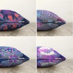 - Sonil-K4luset8-Gorsel2 - Realhomes  Gökyüzü Zeminde Damask Baskılı 4'Lü Çift Taraflı Şönil Kırlent Kılıf Seti Realhomes