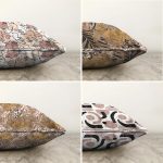 - Sonil-K4luset82-Gorsel2 - Realhomes Gold Tropik Yaprak Tasarımlı Modern Dijital Baskılı 4'lü Çift Taraflı Şönil Kırlent Kılıf Seti Realhomes