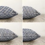 - Sonil-K4luset87-Gorsel2 - Realhomes Kot Zemin Üzerinde Geometrik Şekiller Motifli 4'lü Çift Taraflı Şönil Yastık Kırlent Kılıf Seti Realhomes