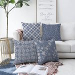 - Sonil-K4luset92-Gorsel1 - Realhomes Kot Zeminli Yıldız Ve Kristal Taneleri Özel Tasarım 4'lü Çift Taraflı Şönil Yastık Kırlent Kılıf Seti Realhomes