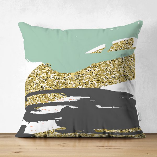 Realhomes Lacivert Renkli Dijital Baskılı Raşel Kadife Yastık Kırlent Kılıfı Realhomes