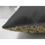 - Suet-K-7003-Gorsel3 - Realhomes Çift Taraflı Kafes Ve Kuş Motifli Gold Modern Motifler Süet Yastık Kırlent Kılıfı Realhomes