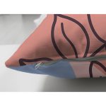 - Suet-K-7025-Gorsel3 - Realhomes Çift Taraflı Soyut Renkli Zeminde Bohem Çiçek Motifli Dijital Baskılı Modern Süet Yastık Kılıfı Realhomes