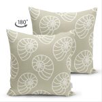 - Suet-K-7040-Gorsel2 - Realhomes Çift Taraflı Vizon Zeminde Deniz Salyangozu Motifli Dijital Baskılı Modern Süet Kırlent Kılıfı Realhomes