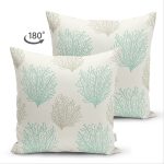 - Suet-K-7041-Gorsel2 - Realhomes Çift Taraflı Vizon Zeminde Yosun Motifli Dijital Baskılı Modern Süet Yastık Kırlent Kılıfı Realhomes