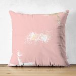 - Suet-K-7043-Gorsel1 - Realhomes Çift Taraflı Pudra Zeminde Gold Ve Beyaz Detaylı Dijital Baskılı Modern Süet Yastık Kırlent Kılıfı Realhomes