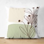 - Suet-K-7068-Gorsel1 - Realhomes Çift Taraflı Minimal Desenli Çiçek Motifli Dijital Baskılı Modern Süet Yastık Kırlent Kılıfı Realhomes