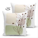 - Suet-K-7068-Gorsel2 - Realhomes Çift Taraflı Minimal Desenli Çiçek Motifli Dijital Baskılı Modern Süet Yastık Kırlent Kılıfı Realhomes