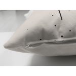 Çift Taraflı Soft Zemınde Bayan Silüet Çizimli Dijital Baskılı Modern Süet Yastık Kırlent Kılıfı Realhomes