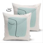 - Suet-K-7077-Gorsel2 - Realhomes  Çift Taraflı Renkli Onedraw Çizimli Dijital Baskılı Modern Süet Yastık Kırlent Kılıfı Realhomes