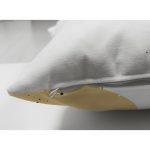 Çift Taraflı Soft Renkli Onedraw Yaprak Temalı Dijital Baskılı Modern Süet Yastık Kırlent Kılıfı Realhomes