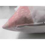 Çift Taraflı Pastel Renkli Onedraw Gül Resimli Dijital Baskılı Modern Süet Yastık Kırlent Kılıfı Realhomes