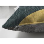 - Suet-K-7089-Gorsel3 - Realhomes Çift Taraflı Renkli Zeminde Leylek Desenli Dijital Baskılı Modern Süet Yastık Kırlent Kılıfı Realhomes