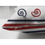 Çift Taraflı Bordo Lacıvert Renklı Capa Dumen Temalı Dijital Baskılı Modern Süet Kırlent Kılıfı Realhomes