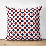 - Suet-K-7100-Gorsel1 - Realhomes  Çift Taraflı Bordo Lacıvert Puantiyeli Dijital Baskılı Modern Süet Yastık Kırlent Kılıfı Realhomes