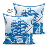 - Suet-K-7113-Gorsel2 - Realhomes Çift Taraflı Gold Zemin Uzerinde Sıyah Zigzag Çizimli Dijital Baskılı Modern Süet Yastık Kılıfı Realhomes