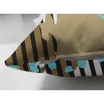 - Suet-K-7181-Gorsel3 - Realhomes Çift Taraflı Renkli Zemin Uzerinde Onedraw Çizimli Dijital Baskılı Modern Süet Yastık Kırlent Kılıfı Realhomes