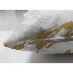 - Suet-K-7194-Gorsel3 - Realhomes  Çift Taraflı Gri Beyaz Zemin Üzerinde Gold Detaylı Çizim Desenli Süet Yastık Kırlent Kılıfı Realhomes