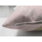 Çift Taraflı Renkli Zemin Üzerinde Üçgen Desenli Dijital Baskılı Modern Süet Yastık Kırlent Kılıfı Realhomes