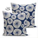 - Suet-K-7256-Gorsel2 - Realhomes Çift Taraflı Renkli Zeminli Onedraw Çizimli Limon Dijital Baskılı Modern Süet Yastık Kırlent Kılıfı Realhomes