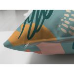 - Suet-K-7266-Gorsel3 - Realhomes Çift Taraflı Renkli Zemin Üzerinde Onedraw Çizimli Dijital Baskılı Modern Süet Yastık Kırlent Kılıfı Realhomes