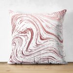 - Suet-K-7277-Gorsel1 - Realhomes Çift Taraflı Beyaz Zeminli Renkli Soyut Çizim Dijital Baskılı Modern Süet Yastık Kırlent Kılıfı Realhomes