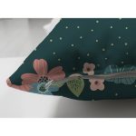 - Suet-K-7280-Gorsel3 - Realhomes Çift Taraflı Renkli Zemin Üzerinde Çiçek Desenli Dijital Baskılı Modern Süet Yastık Kırlent Kılıfı Realhomes