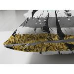 - Suet-K-7300-Gorsel3 - Realhomes  Çift Taraflı Beyaz Zemin Üzerinde Renkli Çizgli Yaprak Desenli Modern Süet Yastık Kırlent Kılıfı Realhomes