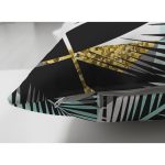 - Suet-K-7303-Gorsel3 - Realhomes Çift Taraflı Siyah Zemin Üzerinde Yaprak Desenli Dijital Baskılı Modern Süet Yastık Kırlent Kılıfı Realhomes