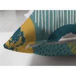 - Suet-K-7304-Gorsel3 - Realhomes Çift Taraflı Renkli Zemin Üzerinde Yaprak Motifli Dijital Baskılı Modern Süet Yastık Kırlent Kılıfı Realhomes