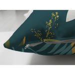 - Suet-K-7306-Gorsel3 - Realhomes Çift Taraflı Renkli Zemin Üzerinde Yaprak Motifli Dijital Baskılı Modern Süet Yastık Kırlent Kılıfı Realhomes