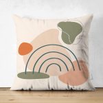 - Suet-K-7335-Gorsel1 - Realhomes Çift Taraflı Soft Renkli Onedraw Çizimli Dijital Baskılı Modern Süet Yastık Kırlent Kılıfı Realhomes