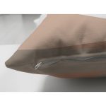 Çift Taraflı Beyaz Zemin Üzerinde Bayan Silüeti Dijital Baskılı Modern Süet Yastık Kırlent Kılıfı Realhomes