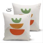 - Suet-K-7356-Gorsel2 - Realhomes Çift Taraflı Pastel Renkli Zeminli Onedraw Çizimli Dijital Baskılı Modern Süet Yastık Kırlent Kılıfı Realhomes