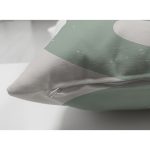 - Suet-K-7382-Gorsel3 - Realhomes Çift Taraflı Renkli Zemin Üzerinde Onedraw Çizimli Yaprak Motifli Süet Yastık Kırlent Kılıfı Realhomes