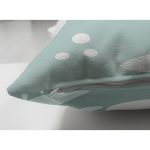 Çift Taraflı Renkli Zeminde Bardak Desenli Dijital Baskılı Modern Süet Yastık Kırlent Kılıfı Realhomes