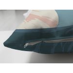 - Suet-K-7414-Gorsel3 - Realhomes Çift Taraflı Renkli Zeminde Soyut Çizimli Dijital Baskılı Modern Süet Yastık Kırlent Kılıfı Realhomes