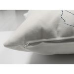 Çift Taraflı Renkli Zeminde Antik Motifli Onedraw Çizim Dijital Baskılı Modern Süet Kırlent Kılıfı Realhomes