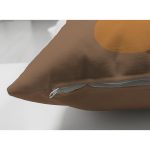 Çift Taraflı Renkli Zeminde Onedraw Çizimli Vazo Temalı Dijital Baskılı Modern Süet Kırlent Kılıfı Realhomes