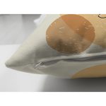 - Suet-K-7450-Gorsel3 - Realhomes Çift Taraflı Renkli Zeminde Onedraw Çizimli Yaprak Desenli Dijital Baskılı Modern Süet Yastık Kılıfı Realhomes