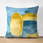 - Suet-K-7459-Gorsel1 - Realhomes Çift Taraflı Renkli Zeminde Oval Çizimli Dijital Baskılı Modern Süet Yastık Kırlent Kılıfı Realhomes