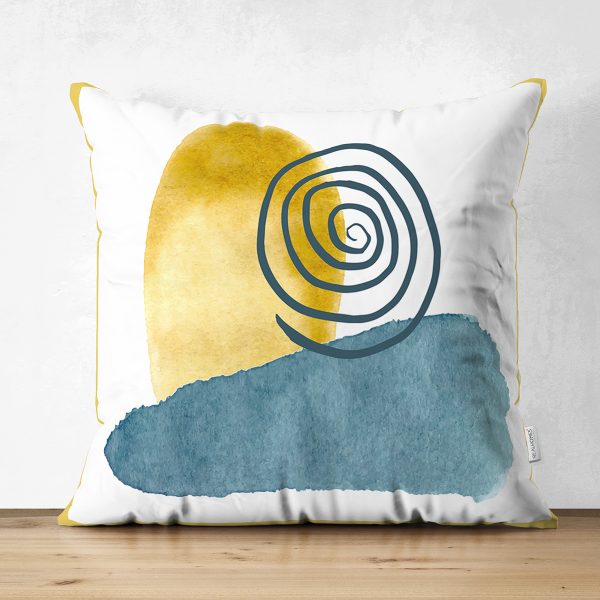 - Suet-K-7465-Gorsel1 - Realhomes  Çift Taraflı Renkli Zeminli Onedraw Çizimli Bayan Desenli Dijital Baskılı Modern Süet Kırlent Kılıfı Realhomes