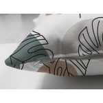 - Suet-K-7480-Gorsel3 - Realhomes Çift Taraflı Beyaz Zeminli Onedraw Çizimli Yaprak Motifli Dijital Baskılı Modern Süet Kırlent Kılıfı Realhomes