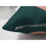 Çift Taraflı Renkli Zeminli Palmiye Desenli Dijital Baskılı Modern Süet Yastık Kırlent Kılıfı Realhomes