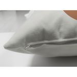 Çift Taraflı Renkli Zeminli Onedraw Çizimli Yalın Oval Obje Modern Süet Yastık Kırlent Kılıfı Realhomes