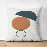 - Suet-K-7493-Gorsel1 - Realhomes Çift Taraflı Renkli Zemimli One Draw Çizimli Geometrik Desen Modern Süet Yastık Kırlent Kılıfı Realhomes